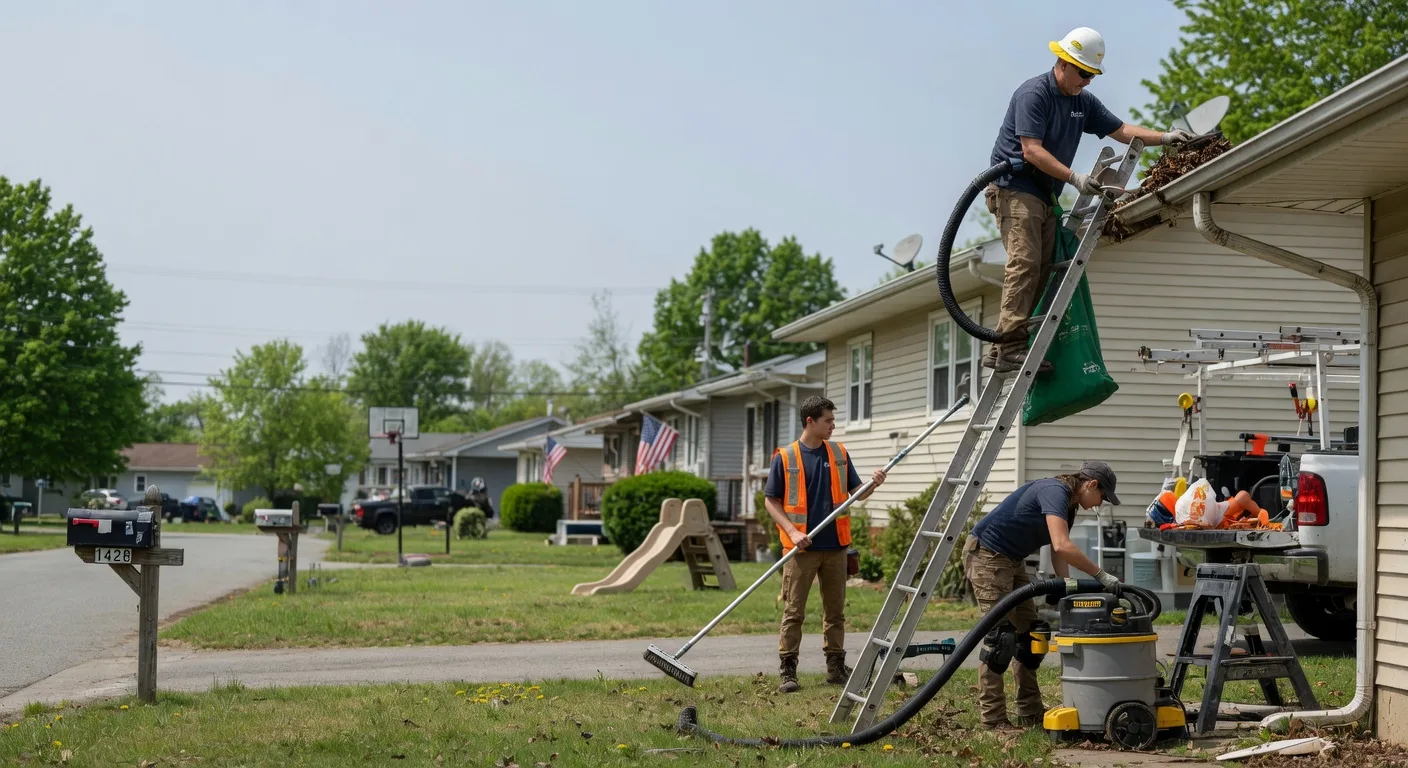 Gutter Installation in New Liberty, IA near me